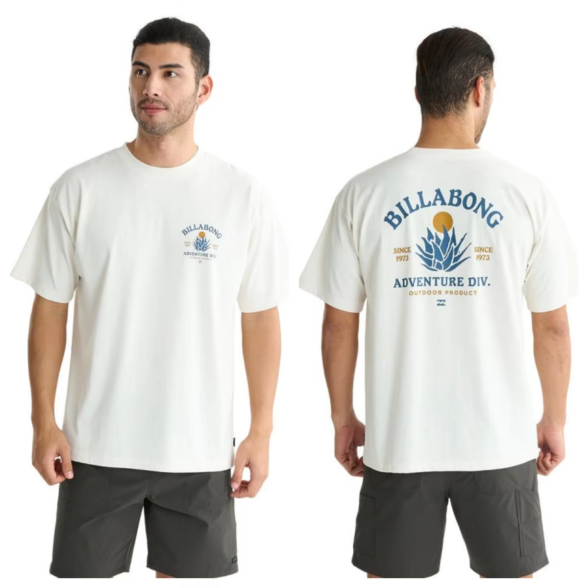 Streetwear Brand Graphics - White Beach Outdoor Surfing Merk T-shirt