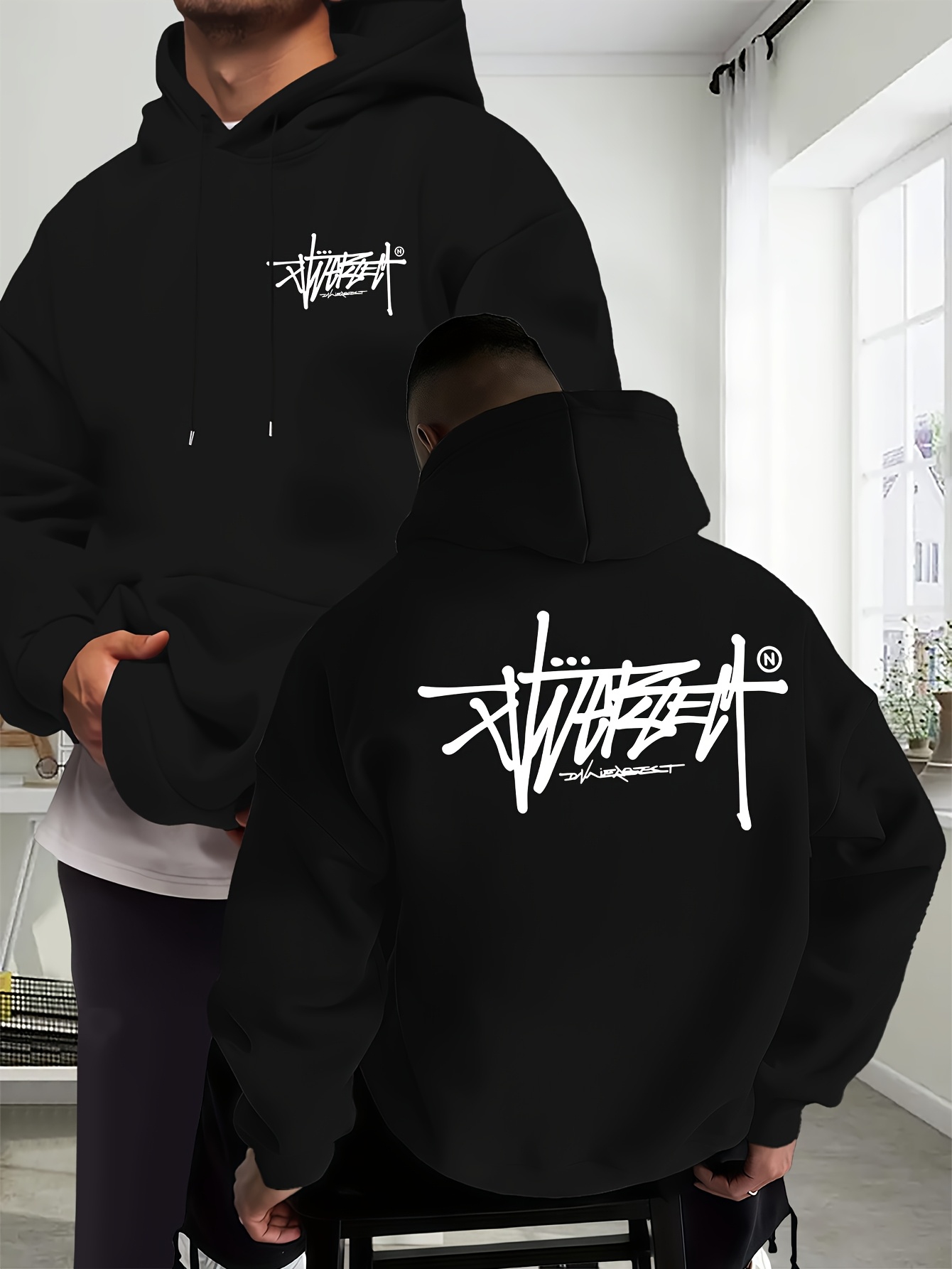 Streetwear Outfit Brand - Nieuwe 2026 luxe merk grafische heren
