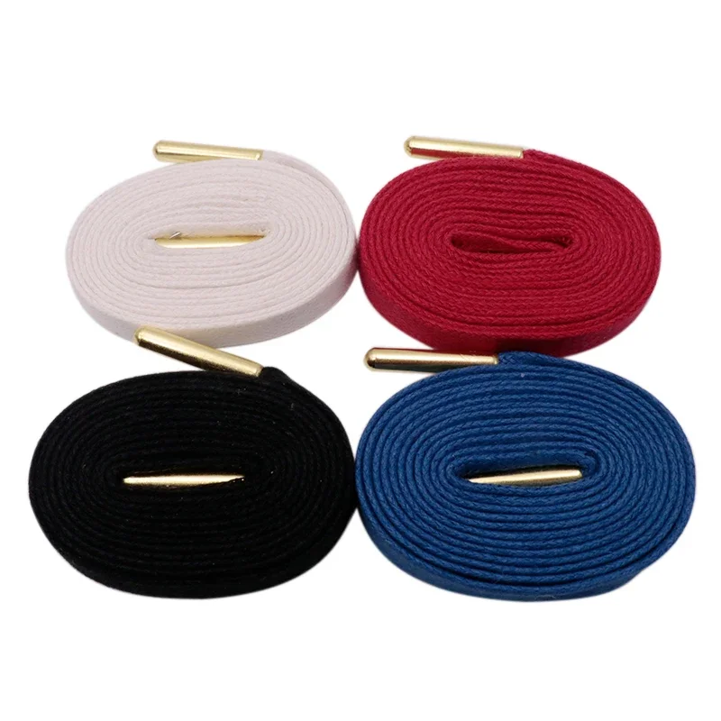 Travis Scott Lace - Coolstring Goud Metalen Tips 8MM Gewaxte