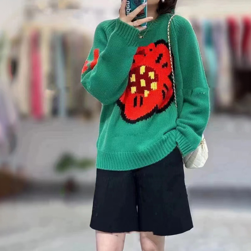 Dames 100% pure kasjmier trui  - Streetwear Brand Flower recensie en prijs
