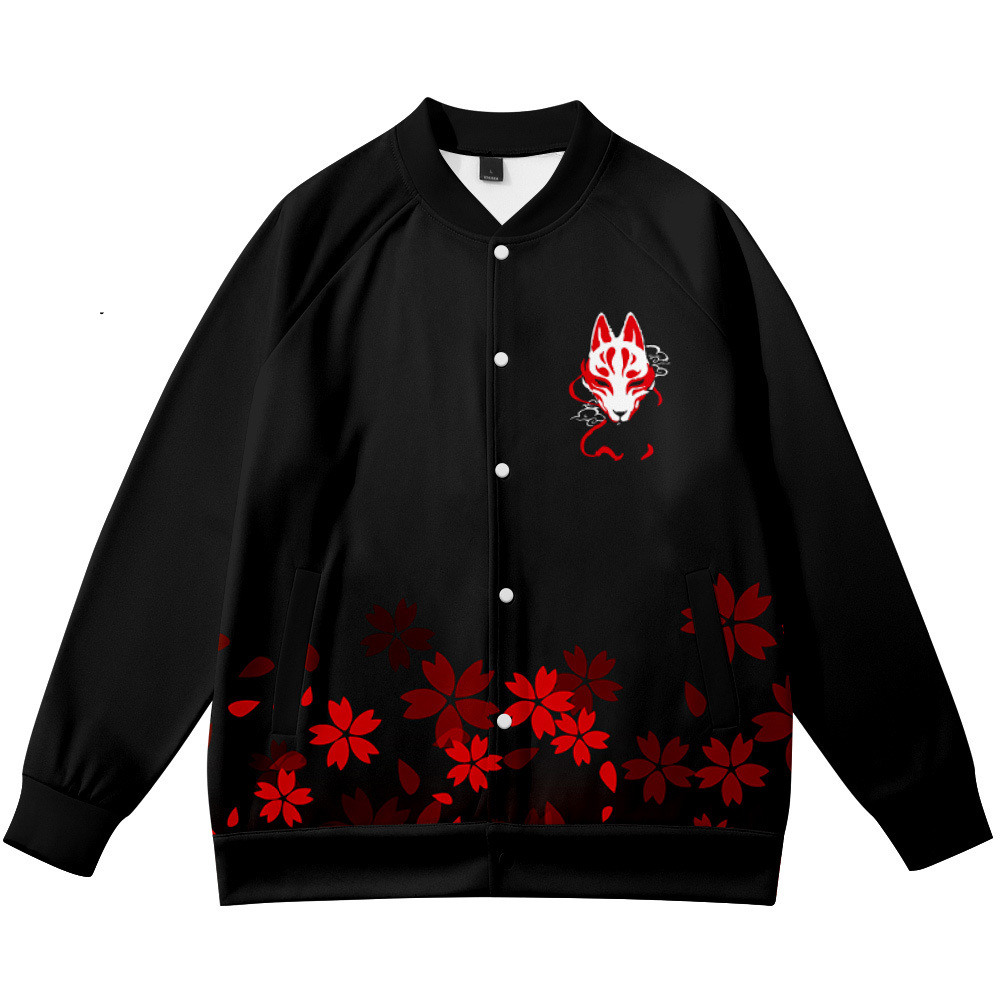 Jassen Anime Bloem Vos 3D Gedr - Streetwear Brand Flower recensie en prijs